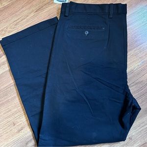 old navy khakis - black**
